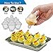 Produktbild Hart Gekochte Eier Set/10Pcs, Keine Schale, Antihaft-Silikon, Wilderer, Gekocht, Steamer (10 Hart Gekochte Eierbecher + 1 Ei Separator)