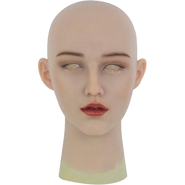Dokier Realistic Silicone Female Mask Full Head Face Masks Cosplay - Foto 4