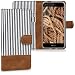 Produktbild kwmobile Huawei Y6 Pro (2017) / Enjoy 7 Hülle - Kunstleder Wallet Case für Huawei Y6 Pro (2017) / Enjoy 7 mit Kartenfächern und Stand