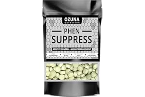 OZUNA NUTRITION PHEN Suppress Appetite Suppressant - Max Strength Appetite Reducing Pills - Proven Formula - Weight Management Pills | 100 Tablets