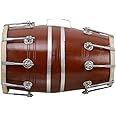 Sai Musical 18 Inch Size Wooden Dholak Indian Folk Musical Instrument Drum Nuts N Bolt With Cover.