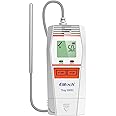 Elitech Tlog 100EC Ultra Low Temperature Data Logger, Temperature Data Recorder with External Sensor, 32000 Points, PDF Report, USB 2.0