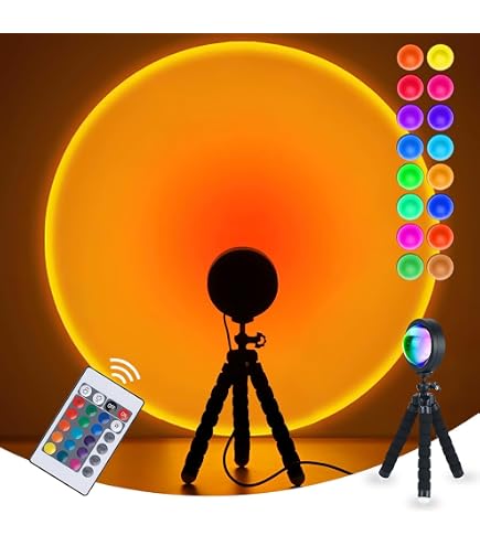 MeRGBW-Home Sunset Lampe Projektor - RGB Sonnenunte Produktbild-Vorschau 6