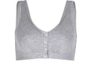 Sibrawom Mastektomie BH mit Taschen für Frauen Silikon Brustprothese Alltag BH Frauen