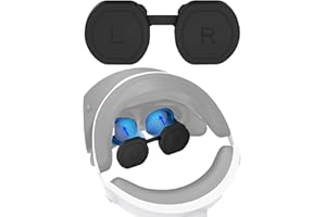 JEJA Pokrowiec ochronny na obiektyw dla PSVR2, pokrowiec ochronny z pyłoszczelnym i odpornym na zarysowania, łatwa do mycia osłona obiektywu do PSVR2