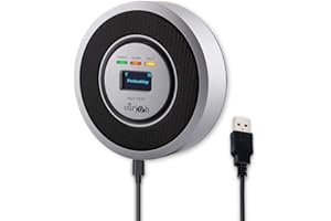 Gas Detectors Alarm-Ourjob, Household LPG/Natural/Coal Gas Combustible Gas Leak Monitor, Propane Butane Methane Gas Sensor, USB Powered, Digital Display, Sound Light Warning (Silver Gray)