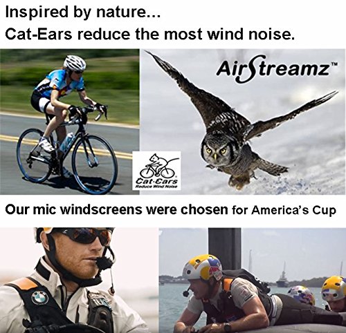NEW AirStreamz Pro Cycling Wind Noise Reducer - 5