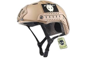 ATAIRSOFT Tactique SWAT Style Militaire de l'armée de Combat Rapide PJ Casque pour CQB Tir Airsoft Paintball