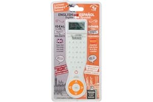 IF Electronic Dictionary Bookmark-Spanish-English, White/Orange