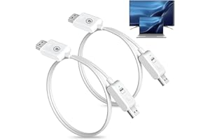 STEETEK Wireless HDMI Transmitter and Receiver, 1080P Funk HDMI Funkübertragung für Streaming Video Audio File von Streaming Video Audio File von, Laptop, PC zu HDTV, Projektor, Wireless HDMI Dongle 98Ft/30M