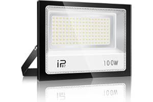 YZYFACAI Faretto Led da Esterno 100W， Faro Led Esterno impermeabile IP67 7000K 10000LM LED Faretti Led da Esterno Bianca Fredda， Illuminazione da parete per esterni per giardino, patio, garage, ingresso