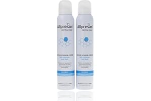 ‎ALLPRESAN Allpresan Derma med Repair Schaum-Creme HYDRO Intensivpflege für sehr trockene, raue Haut, 2x 200 ml
