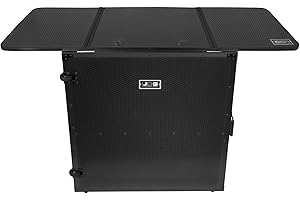 UDG FlightCase - Tavolo pieghevole da DJ + ruote