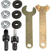 Treki 10pcs Angle Grinder Adapter with Drill Converter Connecting Rod 6mm/10mm Electric Drill Hand Conversion Rod M10 Locking