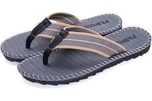Jinsha Hommes Femme Flip Flops Pantoufle Tongs Chaussures Été Antidérapantes de Plage Piscine Sandales Sport Claquette Légères Confort Doux Classique Adultes Unisexe Chaussures Pantoufle
