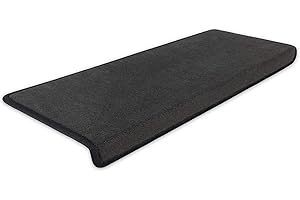 ‎KETTELSERVICE-METZKER Kettelservice-Metzker® Stufenmatten Vorwerk Uni Anthrazit Einzeln und Sparset's 10 Stück Rechteckig