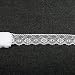 Produktbild 0.85€/m4m spitze Spitzenband Weiss Spitzenborte Spitzenbordüre Lace 7 Modell (04: 4,0cm x 4m)