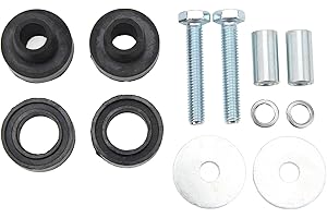 Zestaw Montażowy Gumowego Zbiornika Paliwa Motocyklowego Aramox, Zestaw Gumowej Poduszki do Montażu Zbiornika Paliwa Gazowego Kompatybilny z Gs1150 Gs1100 Gs850 Vs800