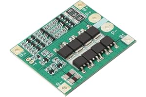 VIAGASAFAMIDO 3S 12V Placa de Protección para Batería 18650 25A PCB con Balance de Celdas Protección contra Sobrecarga Y Descarga para Baterías de Litio Iones