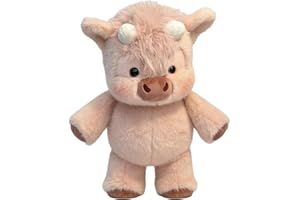 Whrcy Peluche Che Corre- Peluche mucc a | 45cm Cuscino Morbido E Soffice, Bambola Da Collezione A Forma Di Pecora In Stile Cartone Animato, Animale Di Pe luche Per Uomini, Donne, Bambini E Ragazzi