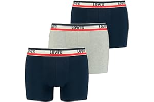Levi's Boxer Ropa Interior (Pack de 3) para Hombre