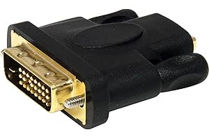 StarTech.com HDMI to DVI-D Video Cable Adapter - F/M - HD to DVI - HDMI to DVI-D Converter Adapter (HDMIDVIFM)