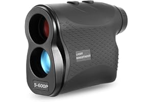 CalmGeek Golf Rangefinder, Rangefinder Golfing, Rangefinder Distance Meter Speed Tester Rangefinder with Flag Lock Tech, High Precision Golf Accessories