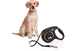 Flexi New Classic M Nastro, 5 m, nero