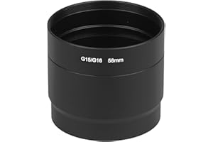 FITTINGS4YOU G15 / G16 adapter Tubus 58 mm kompatybilny z filtrami Canon, adapter, tubusem, nakładkami soczewek