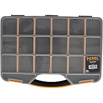 Perel Alu Werkzeugkoffer Leer - 425x305x125 Mm Mit Verstellbaren Fächern