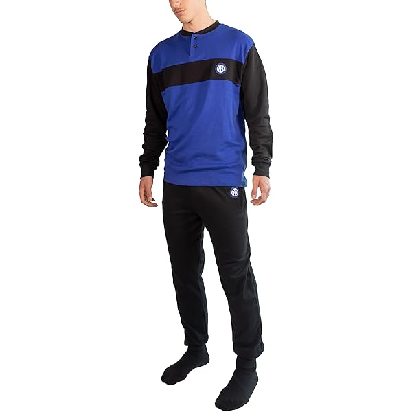 Pigiama Ufficiale INTER - In Cotone, Personalizzabile Con Nome, Per Adulti E Bambini - Foto 4