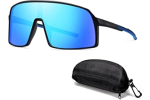 DUOCIYUAN Schnelle Brille Rave,Fahrradbrille Sonnenbrille für Herren und Damen Sportbrille UV400 Schutz Rennrad Brille Winddicht,für Radfahren Laufen Baseball Golf Skifahren Bergsteigen Angeln