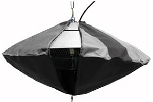 Sunred HW10 Cover Hanging Heater, Black, 70 x 70 x 50 cm