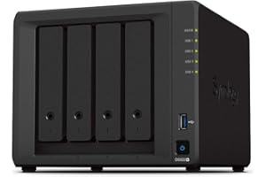 Synology DS920+ 4 Bay Desktop NAS Diskstation, soluzione di archiviazione NAS