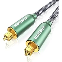 Syncwire Optisches Kabel 1,8m Digital Audiokabel Toslink - Digital Audio Kabel für Stereoanlage