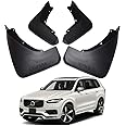 4 pcs Car Mud Flaps for Volvo XC90 R-Design 2016 2017 2018 2019 2020, ABS Plastic Splash Guards Front Rear Fender Styling Body Accessories