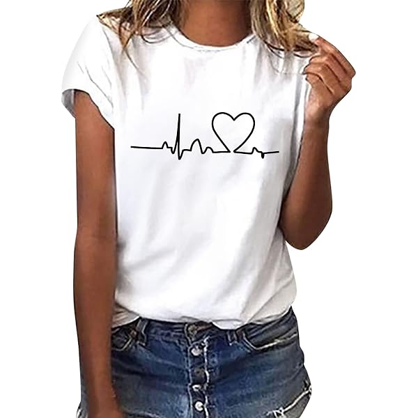 Damen-T-Shirt „Good Vibes“ – Lässig & Locker – Aus Baumwollmix