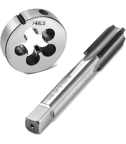 Taraud 1/4-40 UNS HSS 3 Cannelures - Pour Filetage Machine, Acier, Laiton, Aluminium, Longueur 71 Mm