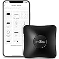BroadLink RM4 pro Smart IR/RF Remote Control Hub with Sensor Cable-WiFi IR/RF Blaster for Smart Home Automation, TV, Curtain, Shades Remote, Compatible with Alexa, Google Assistant, IFTTT