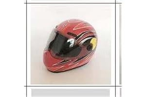 BANGHA Hundecap Haustier hübsch Helm Hund Cap Outdoor Anti-kollision Hut for Katze Hund Machen Styling Foto Mini Motorrad Helm hüte for Hunde HundemüTze (Color : Red, Size : 16X12X12cm)