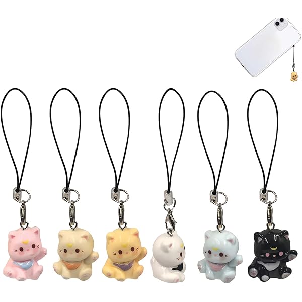 BEEFLYING 5 Stuks Telefoon Charms Esthetische Y2K Leuke Acryl Dieren