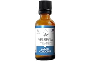 Velbecia® - Fleurs de Bach Animal Concours compétition +1 OFFERT - SANS ALCOOL (cheval, chien, chat) 30 ml