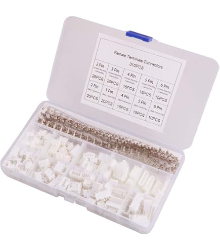 10 Set Connettori JST ZH 1.5 A 2 Pin Con Cavi 28AWG Da 150mm – Maschio E Femmina Per Elettronica E Modellismo