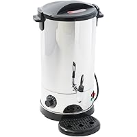 4YourHome 9L Stainless Steel Tea Urn Electric Catering Hot Water Boiler Coffee 1500W