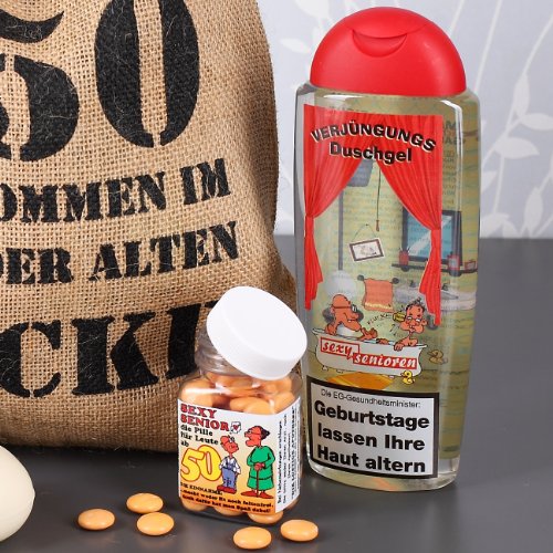 Cera & Toys® Geburtstagsgeschenk Set 50 (4-Teilig) - 3