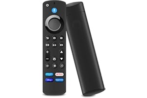 PUISENO Telecomando di ricambio Smart TV Stick,telecomando vocale 4 Gen con 4 tasti di accesso rapido, compatibile con AMZ-Fire-TV s-tick/Cube/Lite/2 Gen/3 Gen/4K/4K MAX,per Insignia/Toshiba/Pioneer Smart TV