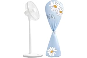 SHJXI Housse de rangement anti-poussière pour ventilateur sur pied, manchon de protection électrique