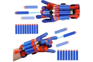 Philoctes 2 Set Hero Launcher, Guanti Launcher, Guanti Cosplay in Plastica, Giocattoli da Polso Set Guanti Launcher Glove Giocattoli Educativi per Bambini