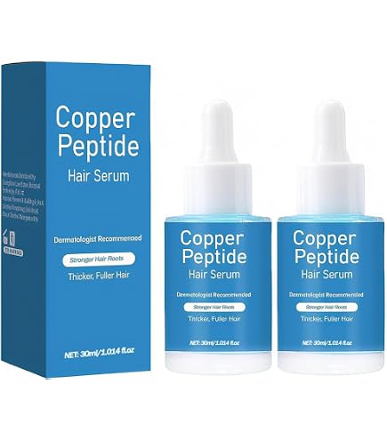 Hair Growth Serum, GHK-Cu Copper Peptide Hair Health Formula, 1 Fl Oz  (1-Pack) : Amazon.co.uk: Beauty