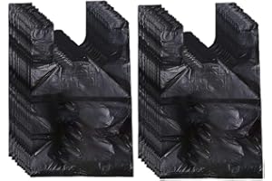 QIBESIEY Personal Disposal Bags,women Sanitary Disposal Bags ,200 Pcs Small Sanitary Disposal Bags, Bags for Sanitary Products, Vomit Bags with Handle for Women, Black Sanitary Waste Bags